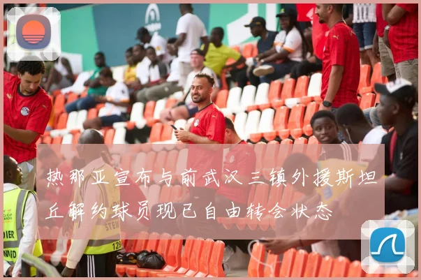 热那亚宣布与前武汉三镇外援斯坦丘解约球员现已自由转会状态